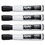 EXPO SAN1944729 Magnetic Dry Erase Marker, Broad Chisel Tip, Black, 4/Pack, Price/PK