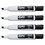 EXPO SAN1944729 Magnetic Dry Erase Marker, Broad Chisel Tip, Black, 4/Pack, Price/PK