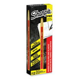 Sharpie SAN2059 Peel-Off China Markers, Red, Dozen
