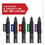 Sharpie 2096166 S-Gel Retractable Gel Pen, Fine 0.5 mm, Red Ink, Black Barrel, Dozen, Price/DZ