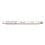 Sharpie SAN2126236 S-Gel Fashion Barrel Gel Pen, Retractable, Medium 0.7 mm, Black Ink, Pearl White Barrel, Dozen, Price/DZ