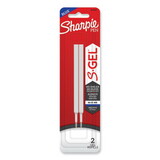 Sharpie S-Gel SAN2141127 S-Gel 0.7 mm Pen Refills, Medium 0.7 mm Bullet Tip, Blue Ink, 2/Pack
