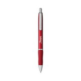 Sharpie S-Gel SAN2154604 S-Gel Premium Metal Barrel Gel Pen, Retractable, Medium 0.7 mm, Black Ink, Red Barrel, 4/Pack