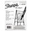 Sharpie SAN22480PP Flip Chart Marker, Broad Bullet Tip, Assorted Colors, 8/Set, Price/ST