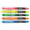 Sharpie 24555 Liquid Pen Style Highlighters, Chisel Tip, Assorted Colors, 5/Set, Price/ST
