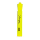 SANFORD INK COMPANY SAN25025 Accent Tank Style Highlighter, Chisel Tip, Fluorescent Yellow, Dozen