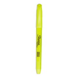 SANFORD INK COMPANY SAN27025 Accent Pocket Style Highlighter, Chisel Tip, Fluorescent Yellow, Dozen