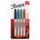 Sharpie 30174PP Fine Point Permanent Marker, Assorted Colors, 4/Set, Price/ST