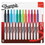 SANFORD INK COMPANY SAN32707 Retractable Permanent Markers, Fine Point, Asstd., 12/set, Price/ST