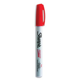 Sharpie SAN35535 Permanent Paint Marker, Fine Bullet Tip, Red