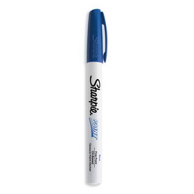 Sharpie SAN35536 Permanent Paint Marker, Fine Point, Blue