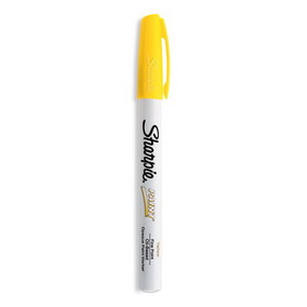 Sharpie SAN35539 Permanent Paint Marker, Fine Bullet Tip, Yellow