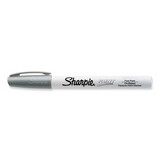 Sharpie SAN35545 Permanent Paint Marker, Fine Point, Silver