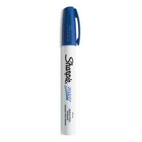 Sharpie SAN35551 Permanent Paint Marker, Medium Point, Blue