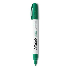 Sharpie SAN35552 Permanent Paint Marker, Medium Bullet Tip, Green