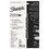 SANFORD INK COMPANY SAN37665PP Permanent Markers, Ultra Fine Point, Black, 5/pack, Price/PK