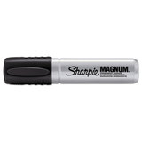 Sharpie SAN44001 Magnum Oversized Permanent Marker, Chisel Tip, Black