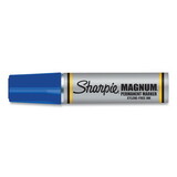 Sharpie SAN44003 Magnum Oversized Permanent Marker, Chisel Tip, Blue