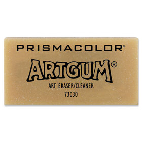 Prismacolor SAN73030 ARTGUM Eraser, For Pencil Marks, Rectangular Block, Large, Off White, Dozen