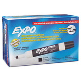 SANFORD INK COMPANY SAN80001 Low Odor Dry Erase Marker, Chisel Tip, Black, Dozen