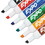 SANFORD INK COMPANY SAN80556 Dry Erase Marker & Organizer Kit, Chisel Tip, Assorted, 6/set, Price/ST