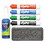 SANFORD INK COMPANY SAN80653 Low-Odor Dry Erase Marker Starter Set, Broad Chisel Tip, Assorted Colors, 4/Set, Price/ST
