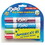 SANFORD INK COMPANY SAN81029 Low-Odor Dry-Erase Marker, Broad Chisel Tip, Assorted Pastel Colors, 4/Set, Price/ST