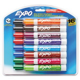 SANFORD INK COMPANY SAN81045 Low Odor Dry Erase Marker, Chisel Tip, Assorted, 16/set