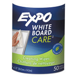 Expo SAN81850 Dry-Erase Board-Cleaning Wet Wipes, 6 X 9, 50/container