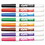 EXPO SAN86601 Low-Odor Dry-Erase Marker, Fine Bullet Tip, Assorted Colors, 8/Set, Price/ST