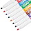 EXPO SAN86601 Low-Odor Dry-Erase Marker, Fine Bullet Tip, Assorted Colors, 8/Set, Price/ST