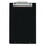 Saunders SAU21117 Cruiser Mate Aluminum Storage Clipboard, 1.5" Clip Capacity, Holds 8.5 x 11 Sheets, Black, Price/EA