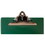 Saunders SAU21604 Recycled Plastic Clipboard with Ruler Edge, 1" Clip Capacity, Holds 8.5 x 11 Sheets, Green, Price/EA