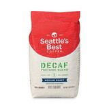 Seattle's Best SBK11008565CT Port Side Blend Ground Coffee, Decaffeinated Medium Roast, 12 oz Bag, 6/Carton