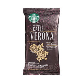 Starbucks SBK11018192 Coffee, Caffe Verona, 2.5 oz Packet, 18/Box