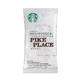 Starbucks SBK11023061CT Coffee, Pike Place Decaf, 2.7 oz Packet, 72/Carton