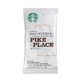 Starbucks SBK11023061 Coffee, Pike Place Decaf, 2 1/2 Oz Packet, 18/box