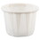 SOLO Cup SCC050 Paper Portion Cups, .5oz, White, 250/bag, 20 Bags/carton, Price/CT