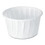SOLO Cup SCC125U Treated Paper Souffle Portion Cups, 1 1/4 Oz., White, 250/bag, Price/CT