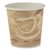 Dart SCC374MS Single Sided Poly Paper Hot Cups, 4 oz, Mistique Design, 1,000/Carton