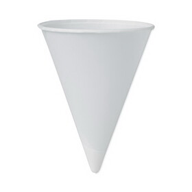 Dart 4BR-2050 Cone Water Cups, Cold, Paper, 4oz, White, 200/Pack