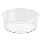 SOLO Cup Company SCCDM8R Bare Eco-Forward RPET Deli Containers, ProPlanet Seal, 8 oz, 4.6