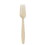 SOLO Cup SCCGBX5FK Sweetheart Guildware Polystyrene Forks, Champagne, 100/box, Price/CT
