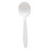SOLO Cup SCCGBX8SW Heavyweight Polystyrene Soup Spoons, Guildware Design, White, 1000/carton, Price/CT