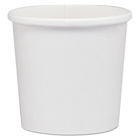 Dart HS4125-2050 Flexstyle Dbl Poly Paper Containers, WH, 12 oz, 3 3/5", 25/Bag, 20 Bags/Carton