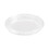 Dart SCCLG8R Bare Eco-Forward RPET Deli Container Lids, ProPlanet Seal, Recessed Lid, Fits 8 oz, Clear, Plastic, 50/Pack, 10 Packs/Carton, Price/CT