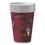 Solo Cup Company SCCOF12BI0041 Paper Hot Drink Cups in Bistro Design, 12 oz, Maroon, 300/Carton, Price/CT