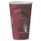 SOLO Cup SCCOF16BI0041 Bistro Design Hot Drink Cups, Paper, 16oz, Maroon, 300/carton, Price/CT