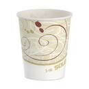 SOLO Cup SCCR53SYMPK Paper Water Cups, Waxed, 5oz, 100/pack