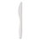 Dart SCCRSWK Reliance Mediumweight Cutlery, Standard Size, Knife, Bulk, White, 1,000/Carton, Price/CT